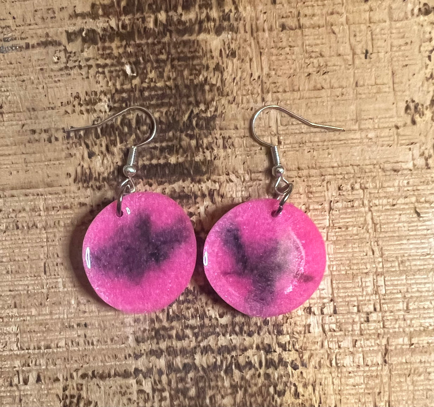 Hand Crafted Epoxy Resin Earrings
