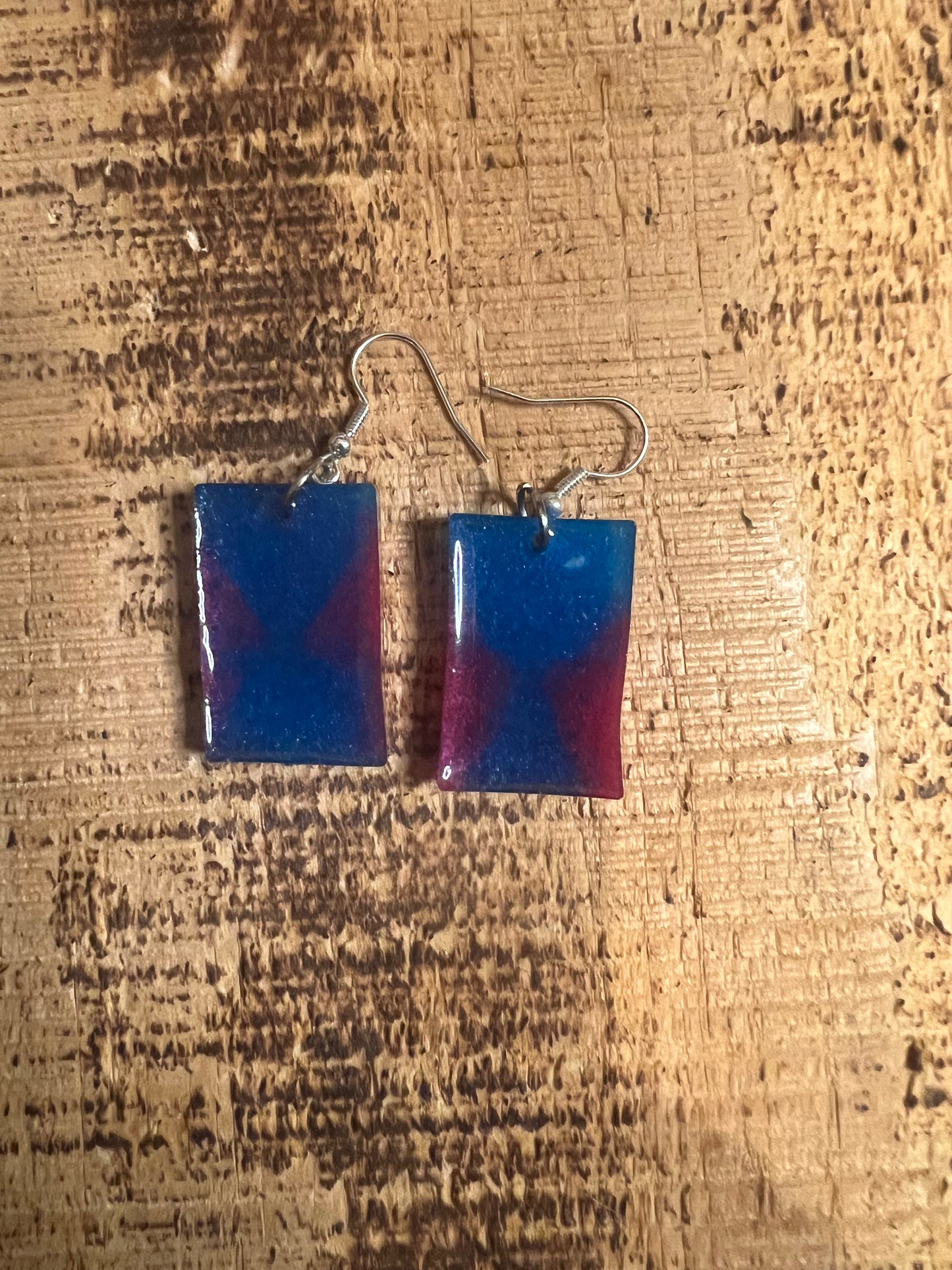 Hand Crafted Epoxy Resin Earrings