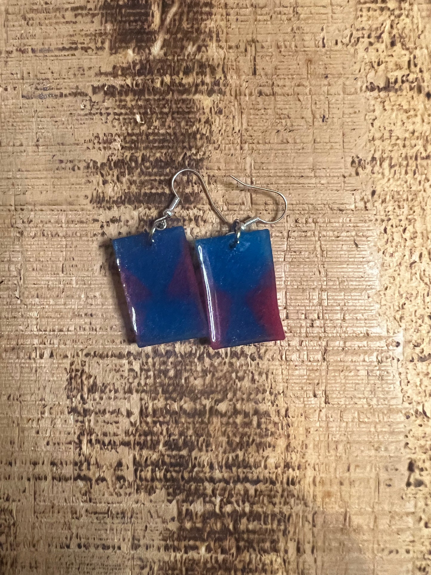 Hand Crafted Epoxy Resin Earrings