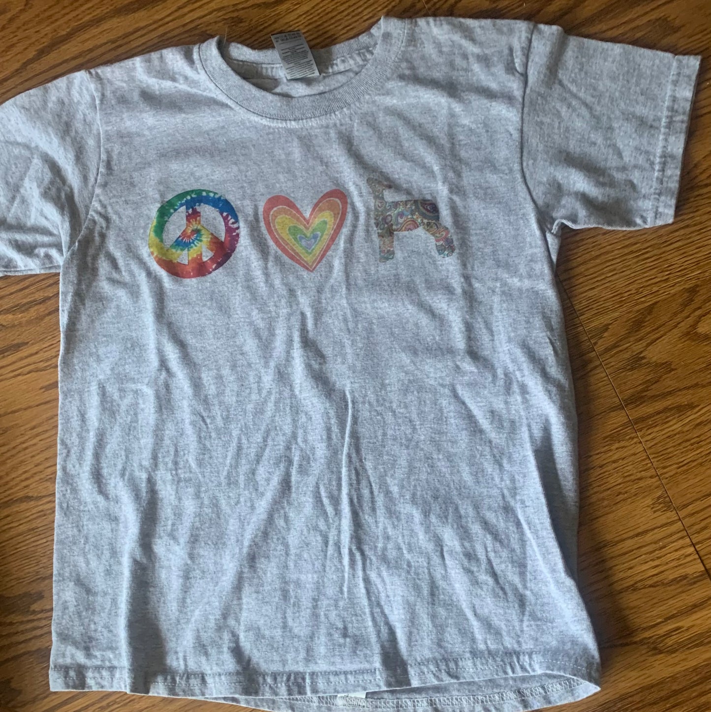 Peace, Love, Sheep Children Size Small