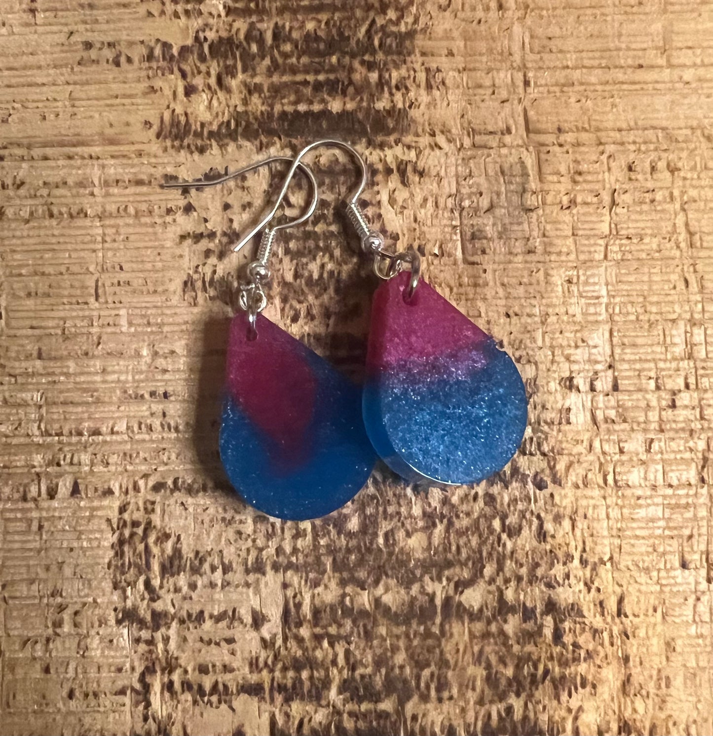 Hand Crafted Epoxy Resin Earrings