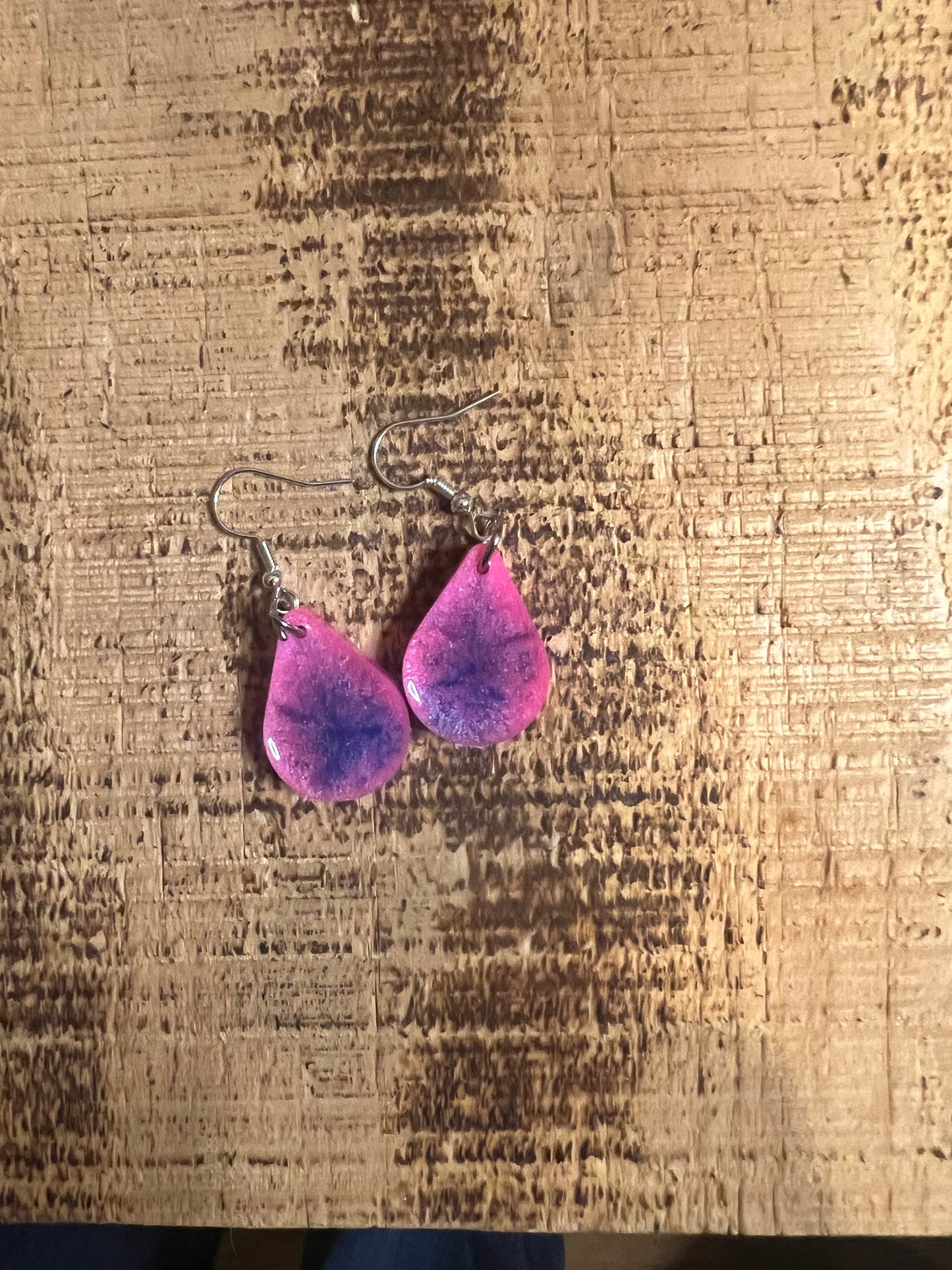 Hand Crafted Epoxy Resin Earrings
